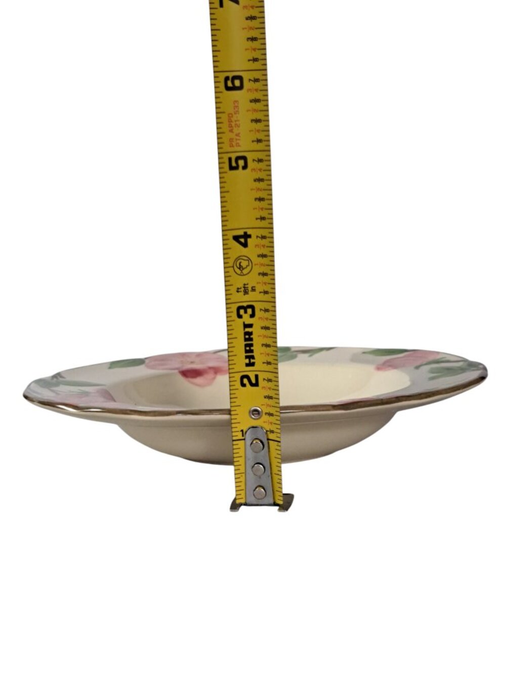 Franciscan Desert Rose Set of 2  8.5”Rimmed Soup Bowls Made in USA - Picture 7 of 9